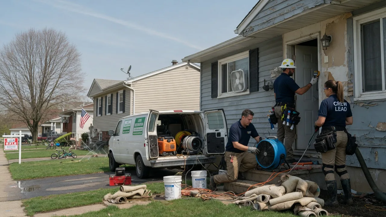 Flood Cleanup in New England, ND near me