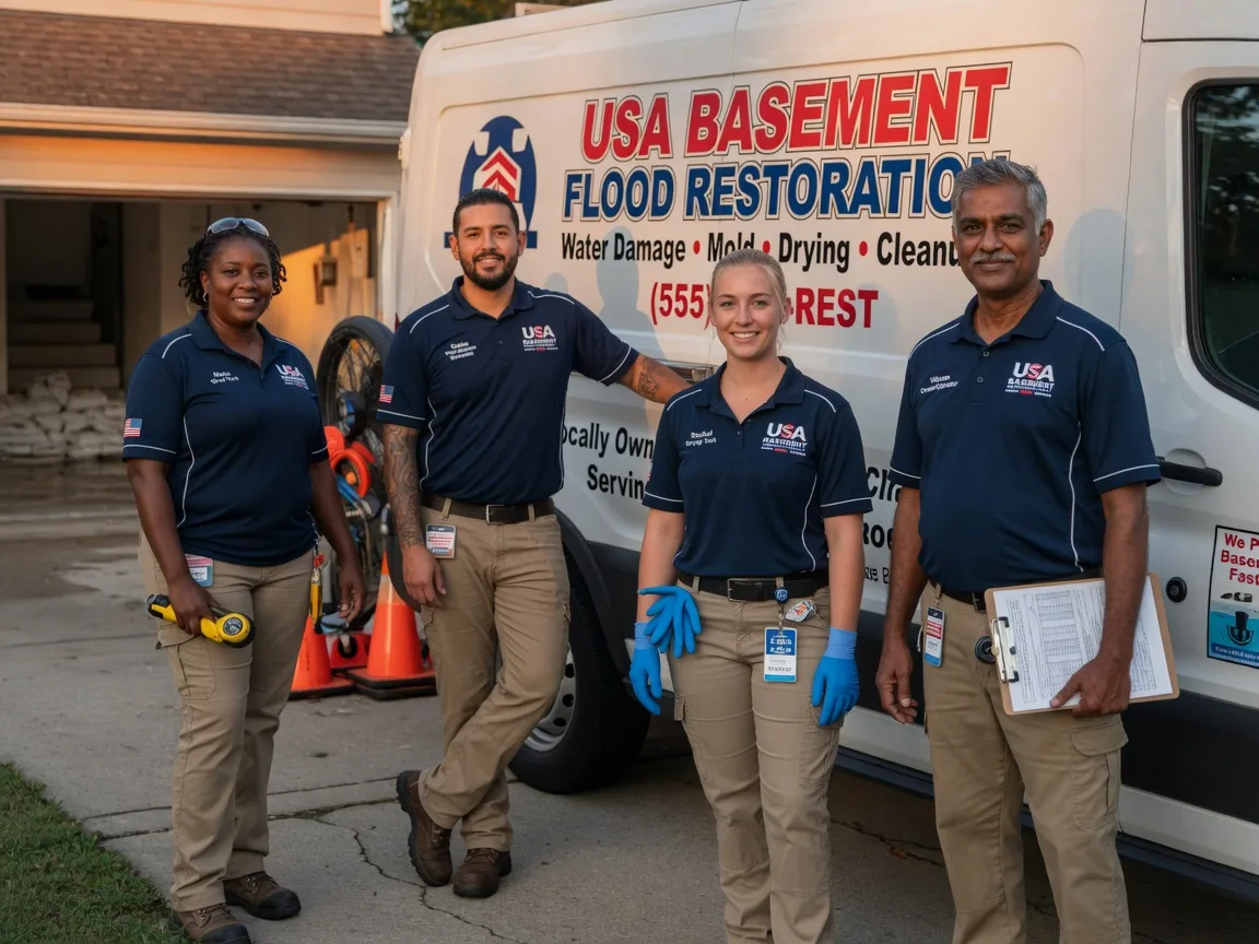 Basement Flood Cleanup company in New England, ND